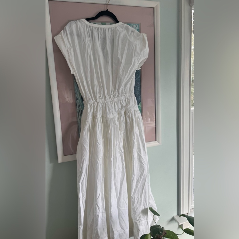 J. Crew Classic White Maxi Dress - Picture 6 of 9